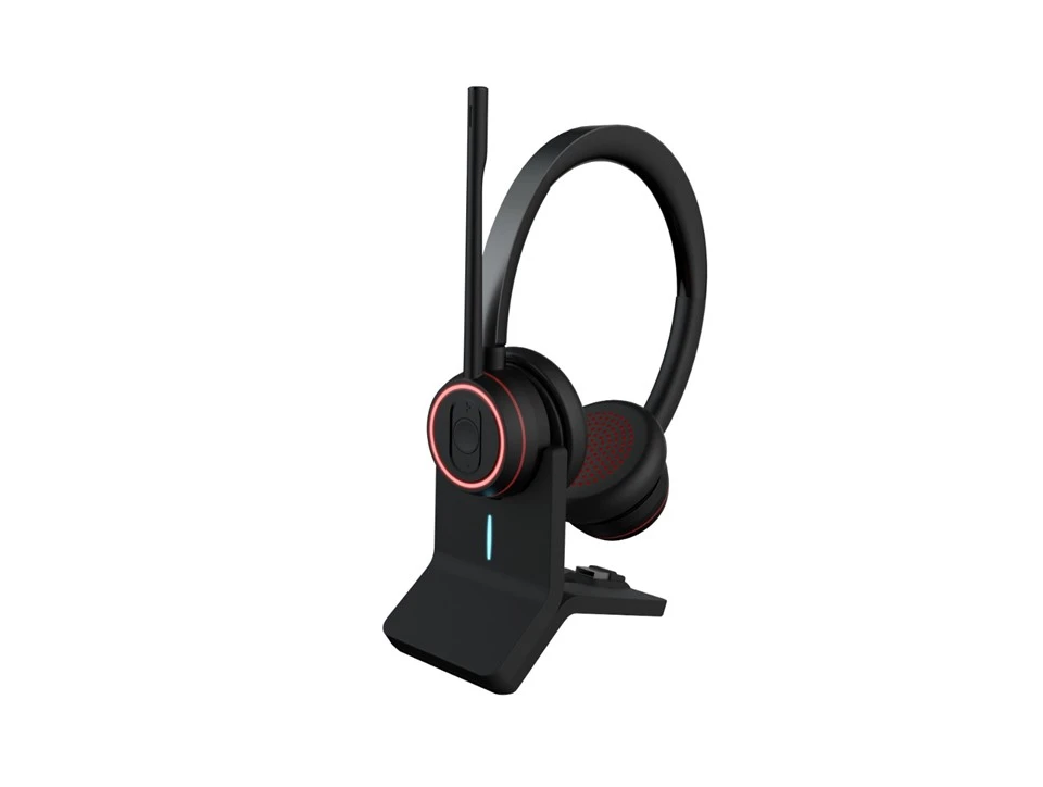 Bluetooth UC Headset With Charging Dock Bluetooth UC Headset With Charging Dock